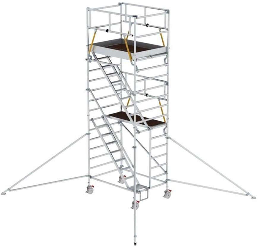 Munk Rollgerüst SG 1,35 x 1,80 m mit Schrägaufstiegen & Ausleger 6470 (167201)