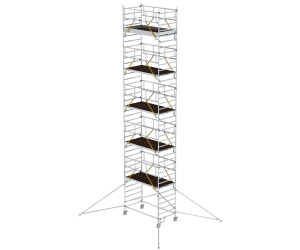 Munk Rollgerüst SG 1,35 x 2,45 m mit Ausleger & Doppel-Plattform 12350 (168039)