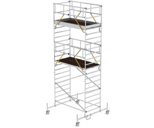 Munk Rollgerüst SG 1,35 x 2,45 m mit Fahrbalken & Doppel-Plattform 7780 (174537)