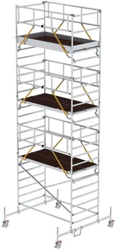 Munk Rollgerüst SG 1,35 x 2,45 m mit Fahrbalken & Doppel-Plattform 8620 (174637)