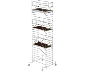 Munk Rollgerüst SG 1,35 x 2,45 m mit Fahrbalken & Doppel-Plattform 9740 (174737)