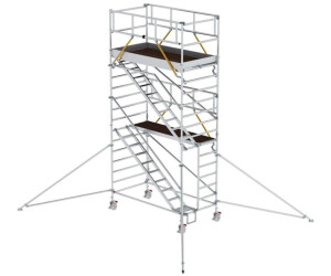 Munk Rollgerüst SG 1,35 x 2,45 m mit Schrägaufstiegen & Ausleger 6470 (167211)