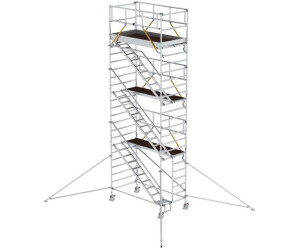 Munk Rollgerüst SG 1,35 x 2,45 m mit Schrägaufstiegen & Ausleger 8430 6430 (167311)