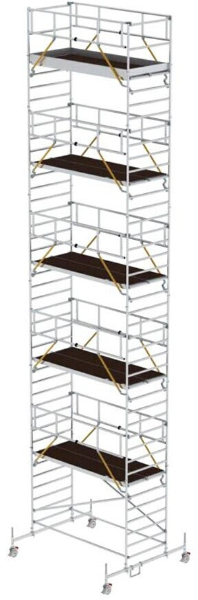 Munk Rollgerüst SG 1,35 x 3,0 m mit Fahrbalken und Doppel-Plattform 13620 (175137)