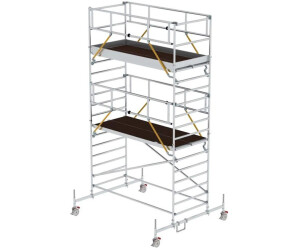 Munk Rollgerüst SG 1,35 x 3,0 m mit Fahrbalken und Doppel-Plattform 6660 (175437)