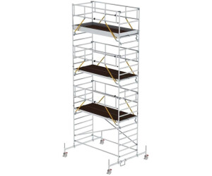 Munk Rollgerüst SG 1,35 x 3,0 m mit Fahrbalken und Doppel-Plattform 8620 (175637)