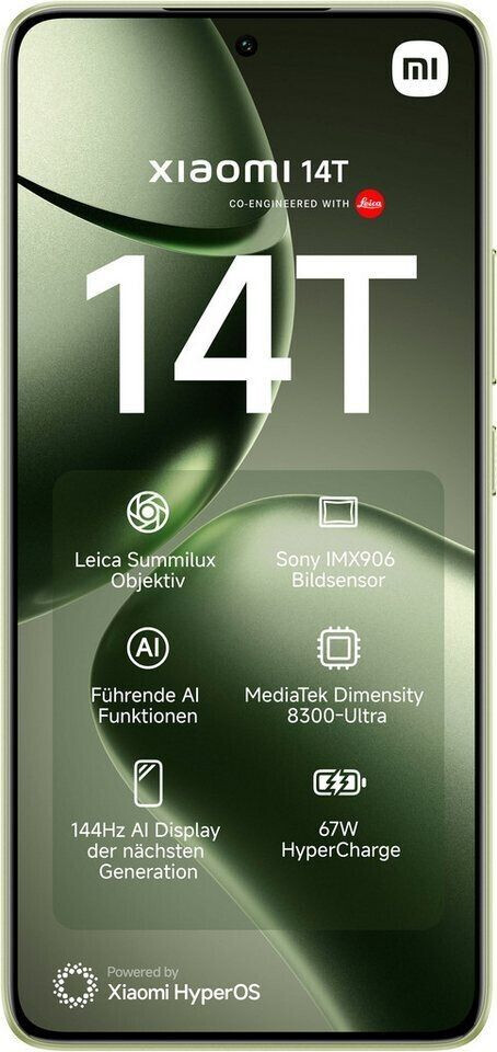 Xiaomi 14T 256GB Lemon Green
