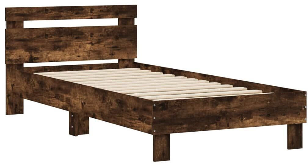 vidaXL Cadre de lit LED 90 x 190 cm (838747)