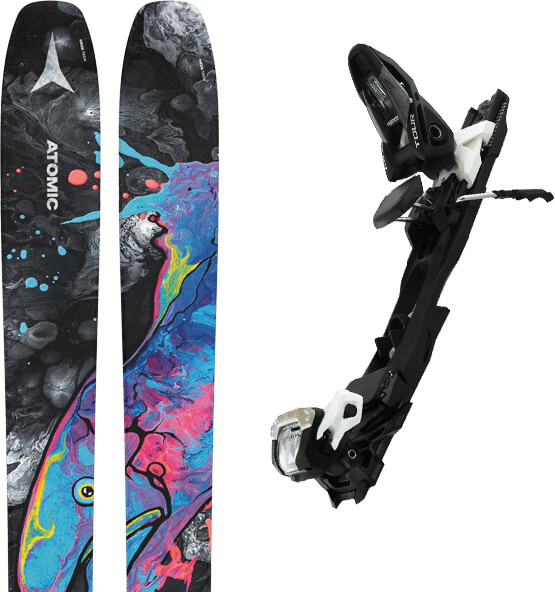 Atomic Bent 110 (2025) black/multicolor