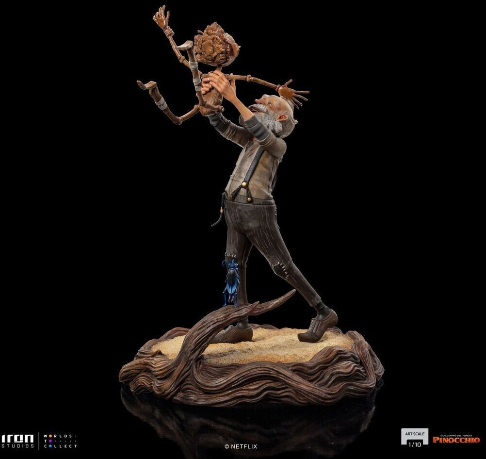 Iron Studios Geppetto & Pinocchio Deluxe - Pinocchio - Art Scale 1/10