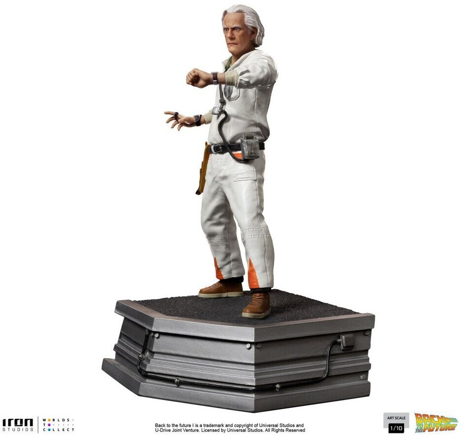 Iron Studios Statue Doc Brown - Back to the Future - Art Scale 1/10
