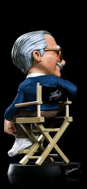 Iron Studios Statue Stan Lee (Blue) - Pow! - MiniCo