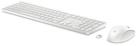 HP 650 Wireless Keyboard and Mouse Combo White (ES)