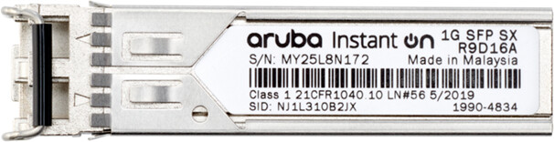 HPE Aruba Instant On 1 G SFP SX R9D16A