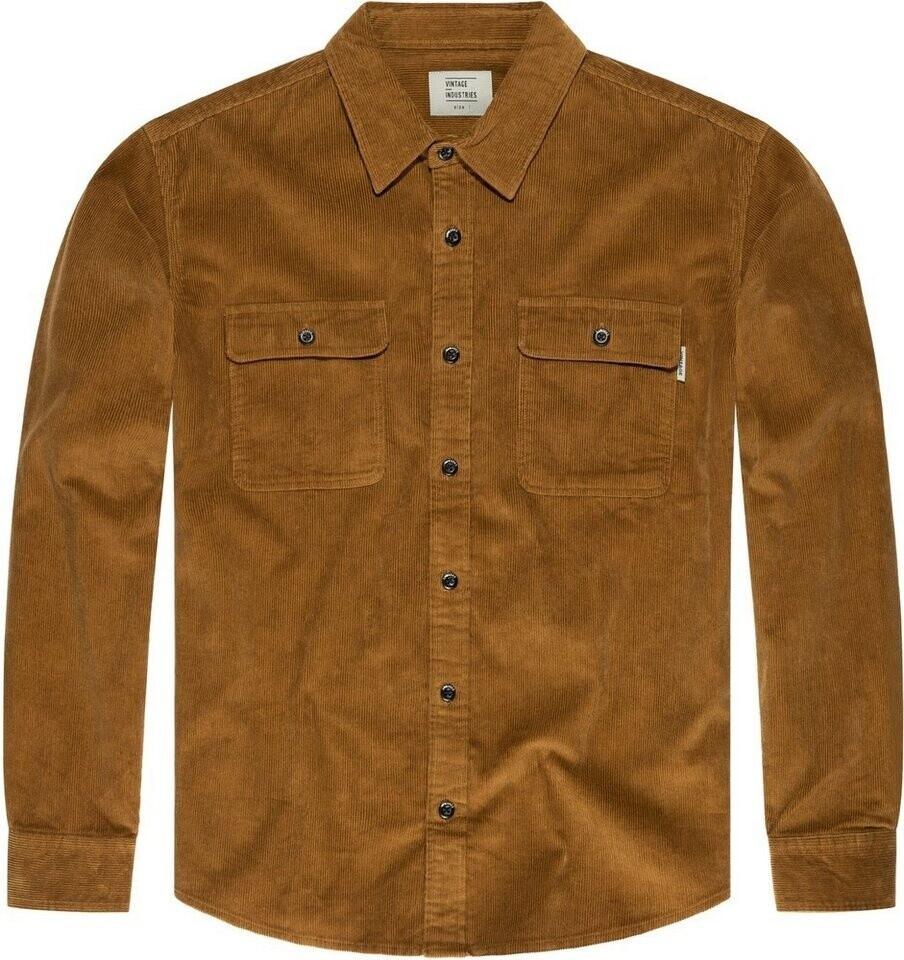 Vintage Industries Brix Shirt brown