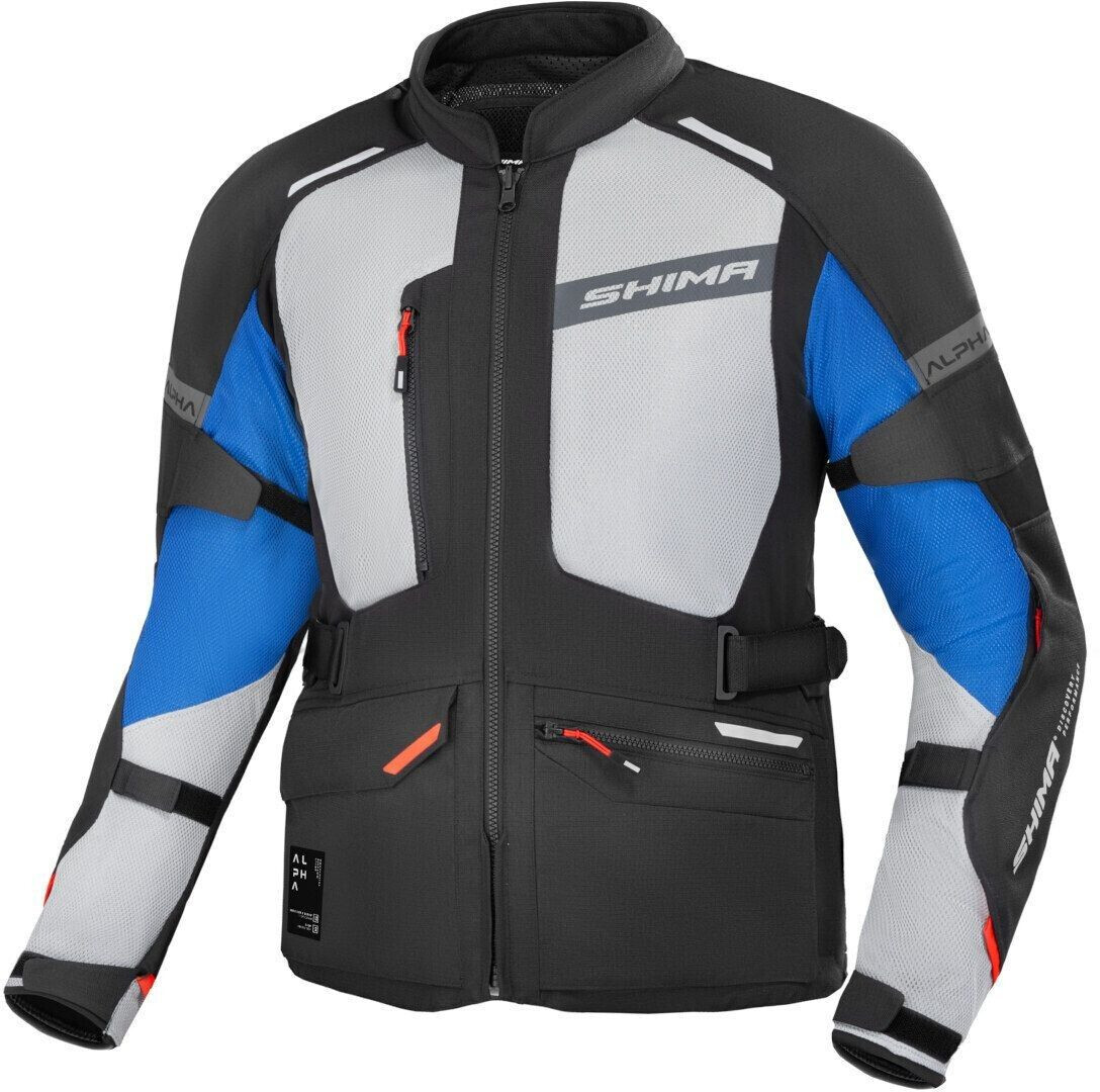 Shima Alpha WP Jacket black/grey/blue