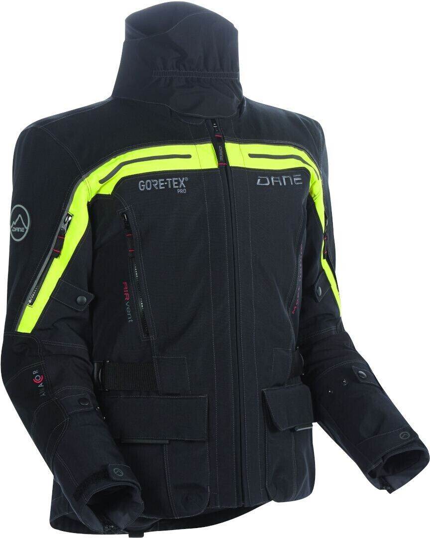 Dane Nimbus 2 Pro WP Jacket black/yellow