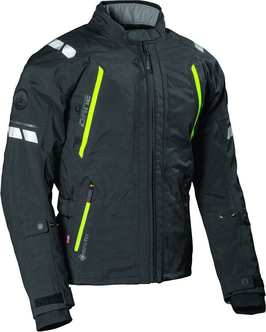 Dane Elling WP Jacket black/yellow