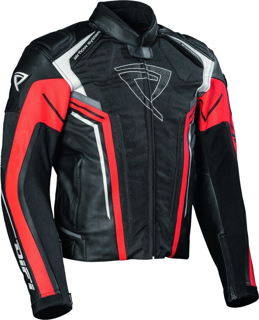 DiFi Valencia Jacket black/red