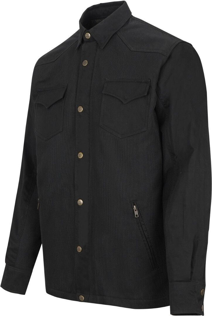 Bores Driver Mesh MotorradShirt black
