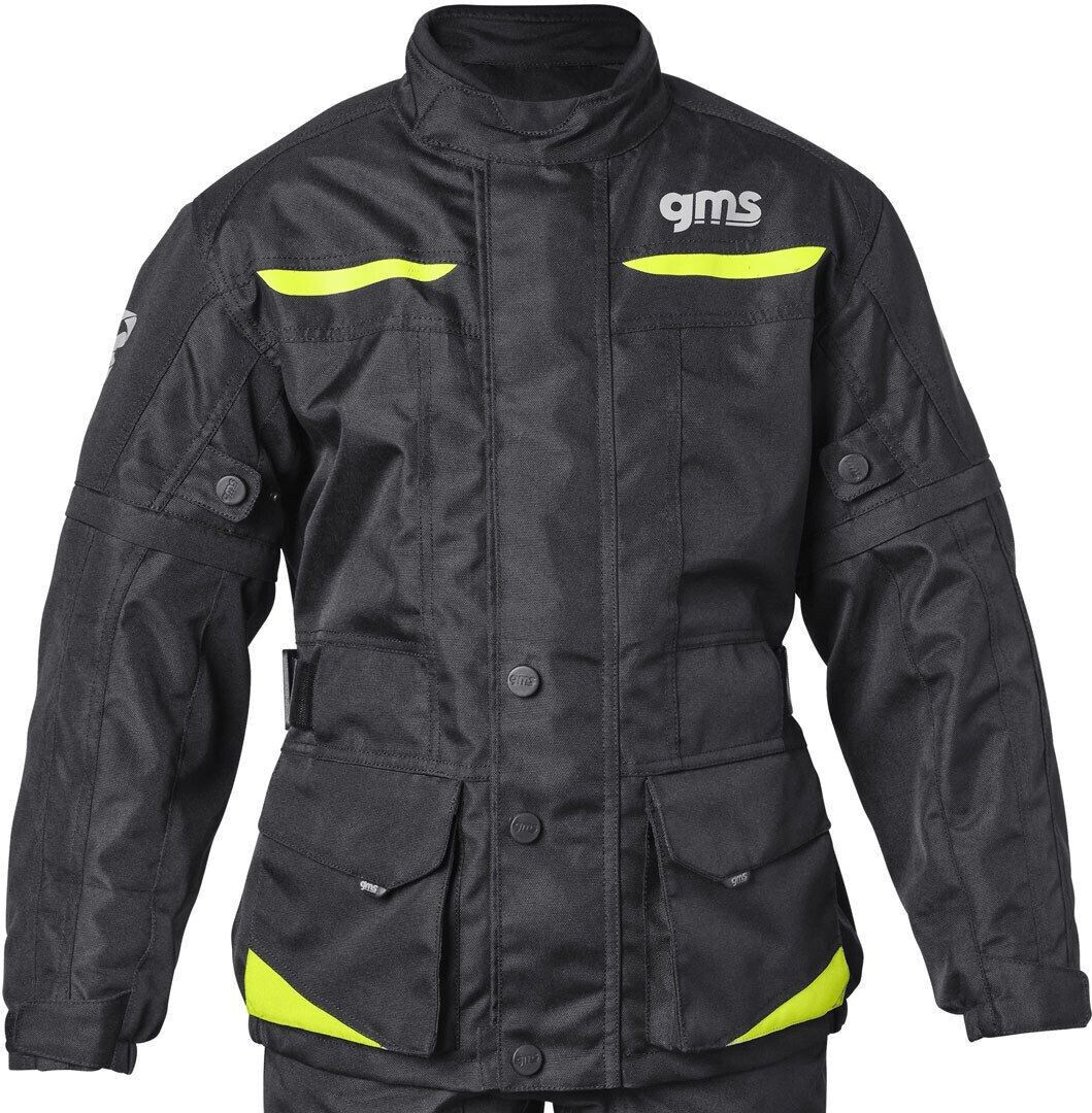 GMS Gear WP Kinder Jacket black/yellow