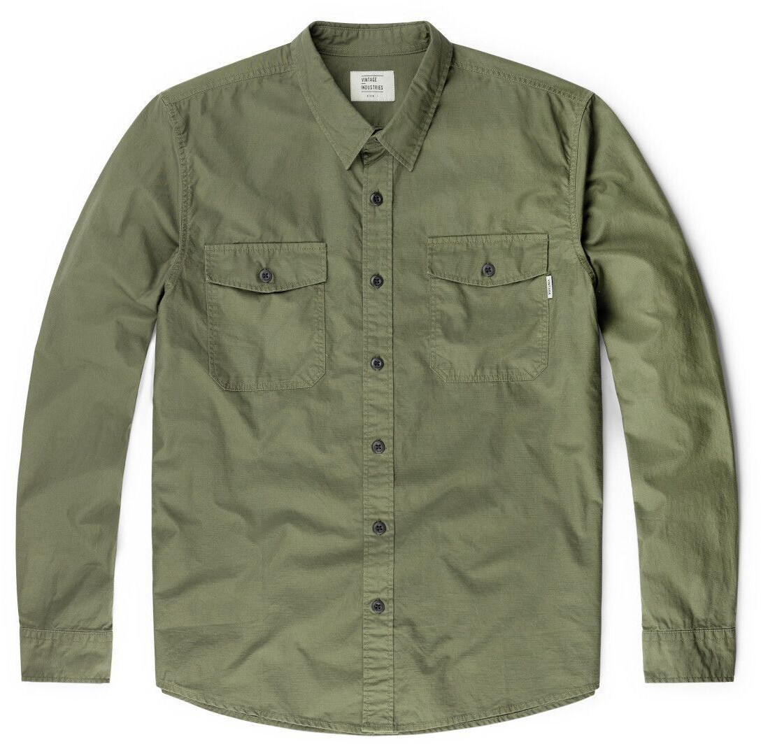 Vintage Industries Boston Shirt green