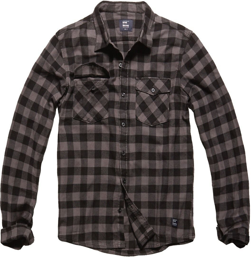 Vintage Industries Harley Shirt grey
