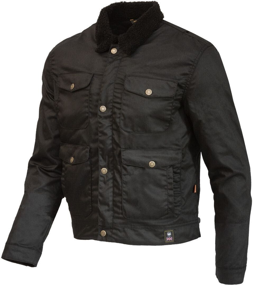 Merlin Millington D3O Wax Jacket black