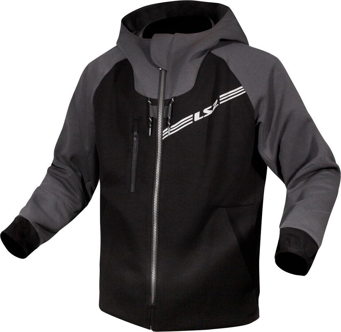 LS2 Thredtle Zip Hoodie black/grey