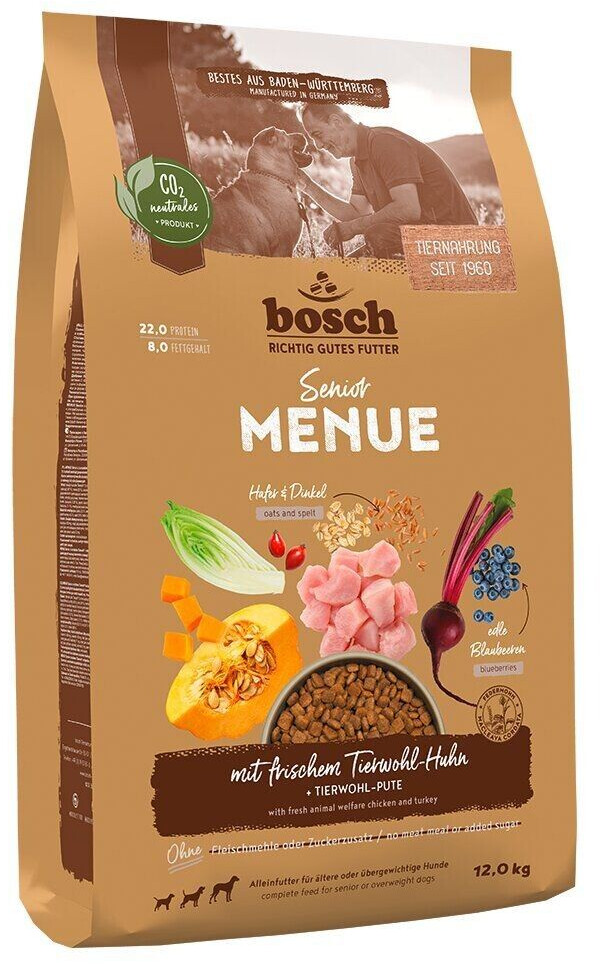 bosch HPC MENUE Senior Animal Welfare Chicken dry dog food