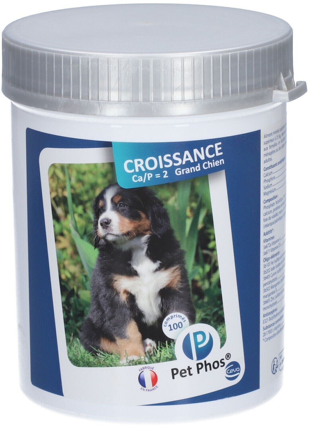 Ceva Pet Phos Croissance Ca/P=2 grand chien