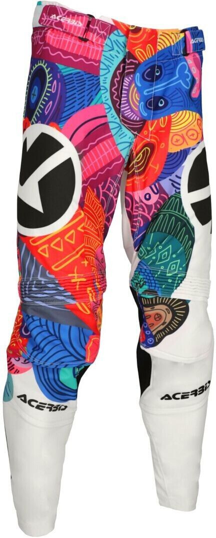 Acerbis K-Flex Veras Motocross Pants white/red/blue