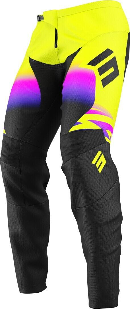 Shot Devo X-Trem Motocross Pants Motocross Pantsn black/yellow
