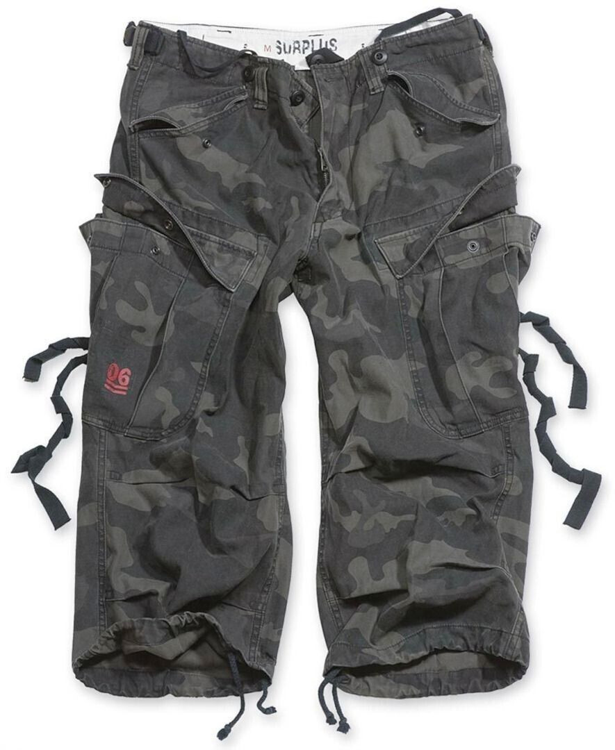 Surplus Engineer Vintage 3/4 Shorts black