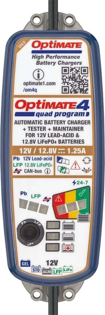 tecMATE Optimate 4 Quad Program TM630 (398-630)