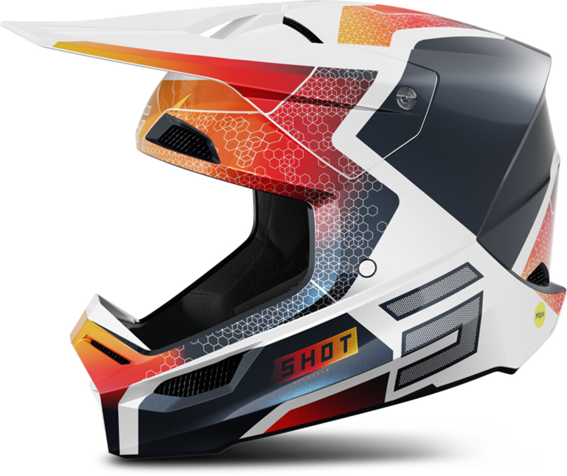 Shot Race Phaser Mips Blue/Red Pearly