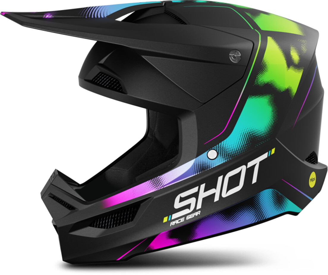Shot Race Nitro Mips Black Matt