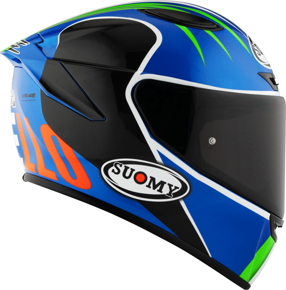 Suomy Track-1 Pecco Mugello 2022 Black/Blue/Green