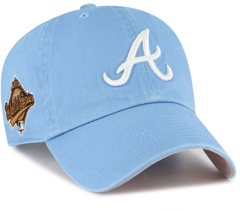 47 Brand Mlb Atlanta Braves Double Under Clean Up (BCWS-DBLUN01GWS-CO95)
