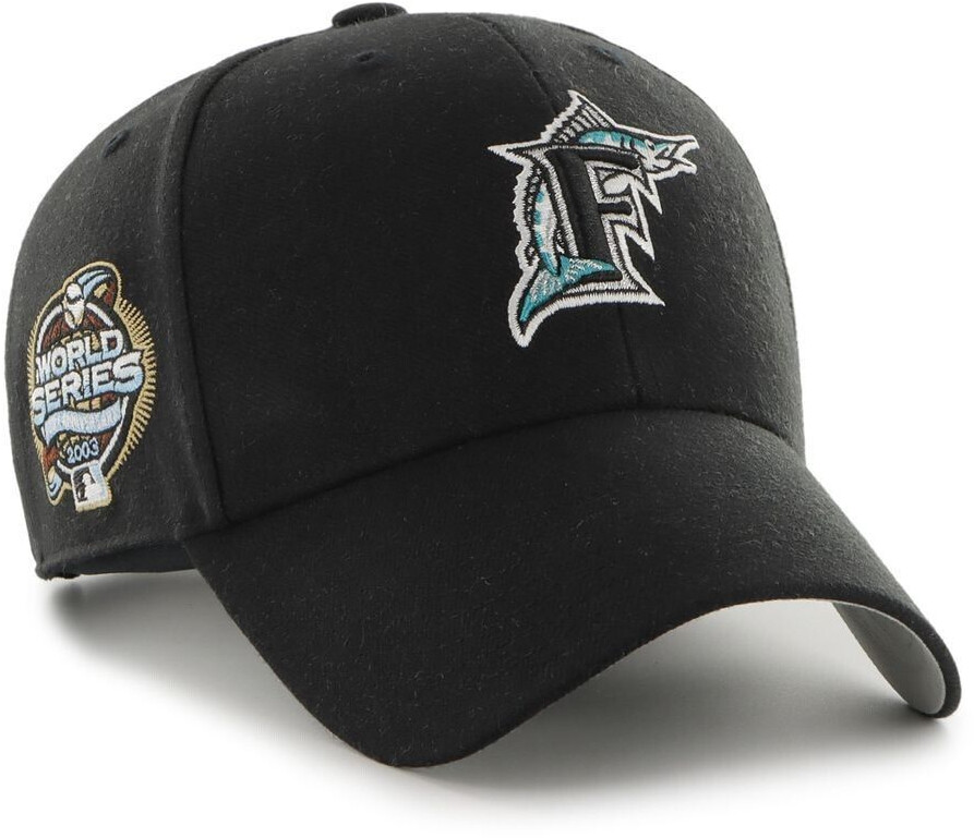 47 Brand Mlb Miami Marlins Sure Shot Mvp Snapback (BCWS-SUMVP28WBP-B)