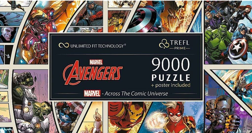 Trefl Prime Marvel Avengers Across the Comic Universe (9000 pcs)