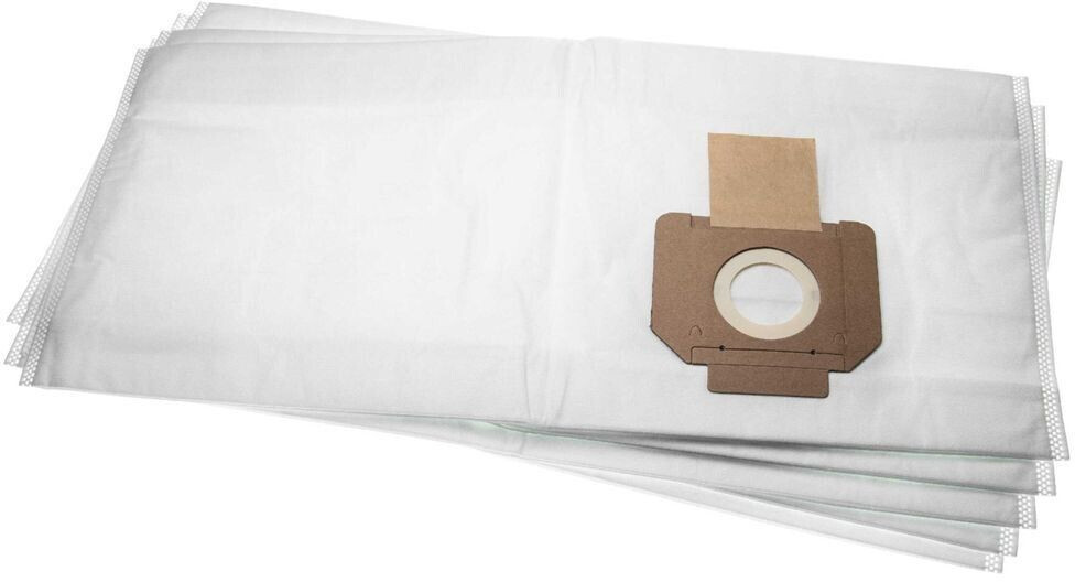Vhbw 5 Sacchetti Carta Per Aspirapolvere Compatibili Nilfisk Alto 302000449, 302004000 - 66x27,8 Cm, Marroni - Alta Resistenza, Igienici