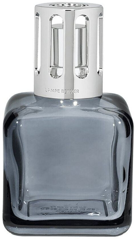 Lampe Berger Gift set Glacon/Ice Cube Gray + 250ml essence Thé Blanc Pureté