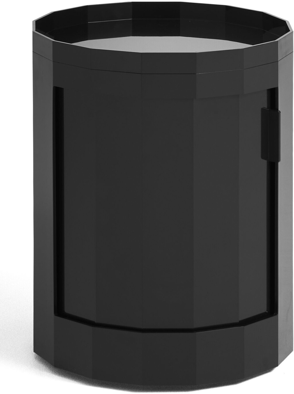 HAY Facet Cabinet Low Ø38x49 cm anthracite