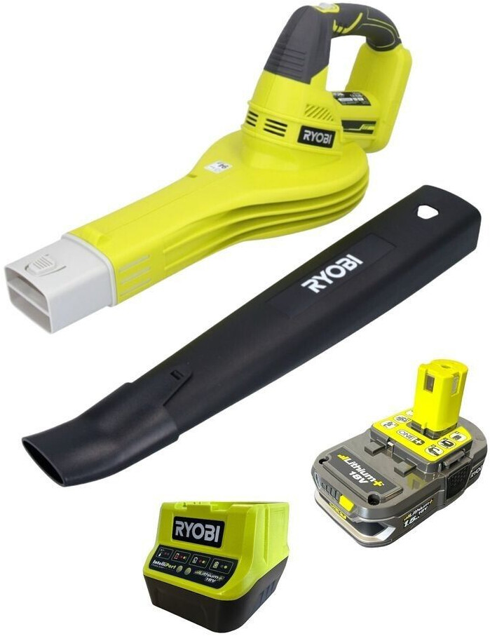 Ryobi Akku Laubbläser 18 V 245 km/h + 1x Akku 1,5 Ah + Ladegerät ab 115