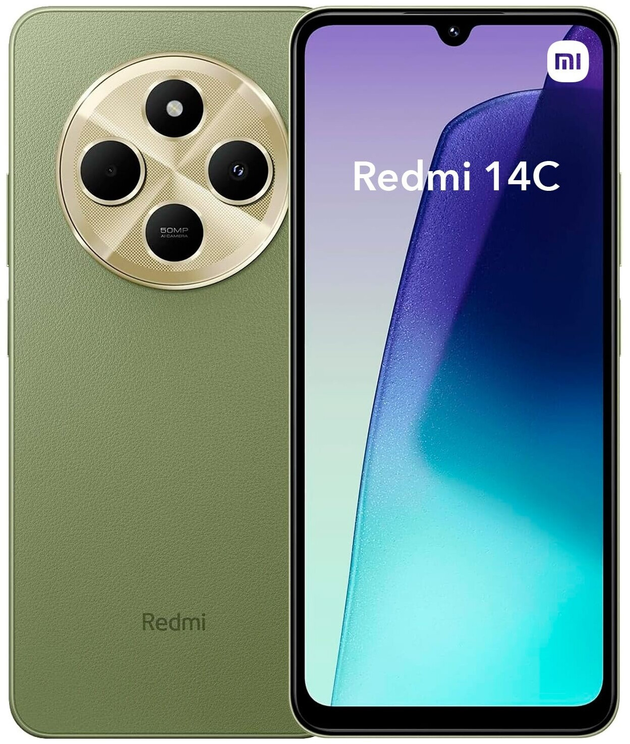 Xiaomi Redmi 14c 8+256GB Midnight Black – Smartphone Dual SIM 6.88" NFC, Versione Italiana (ITA)