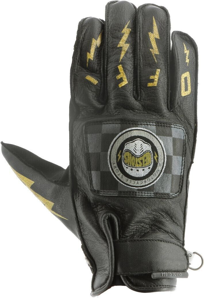 Helston's Logo Gloves black