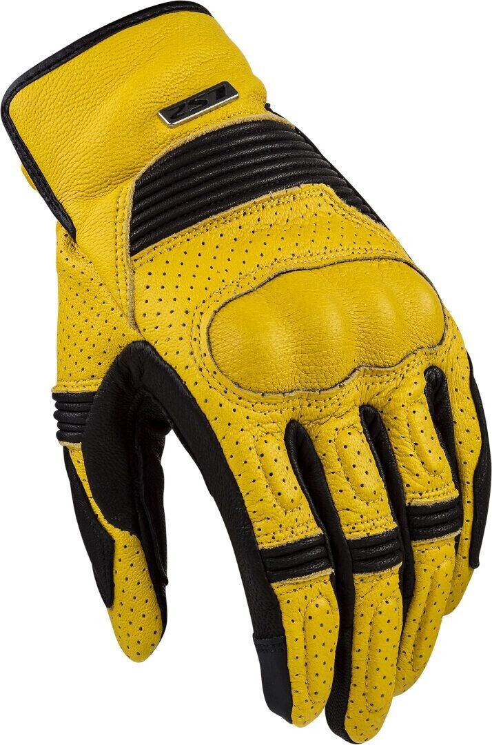LS2 Duster perforated Gloves black/yellow