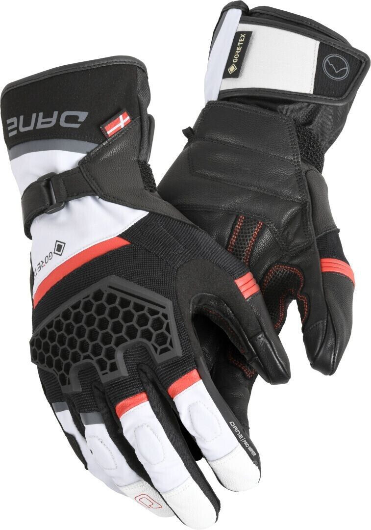 Dane Odin WP Gloves grey/red