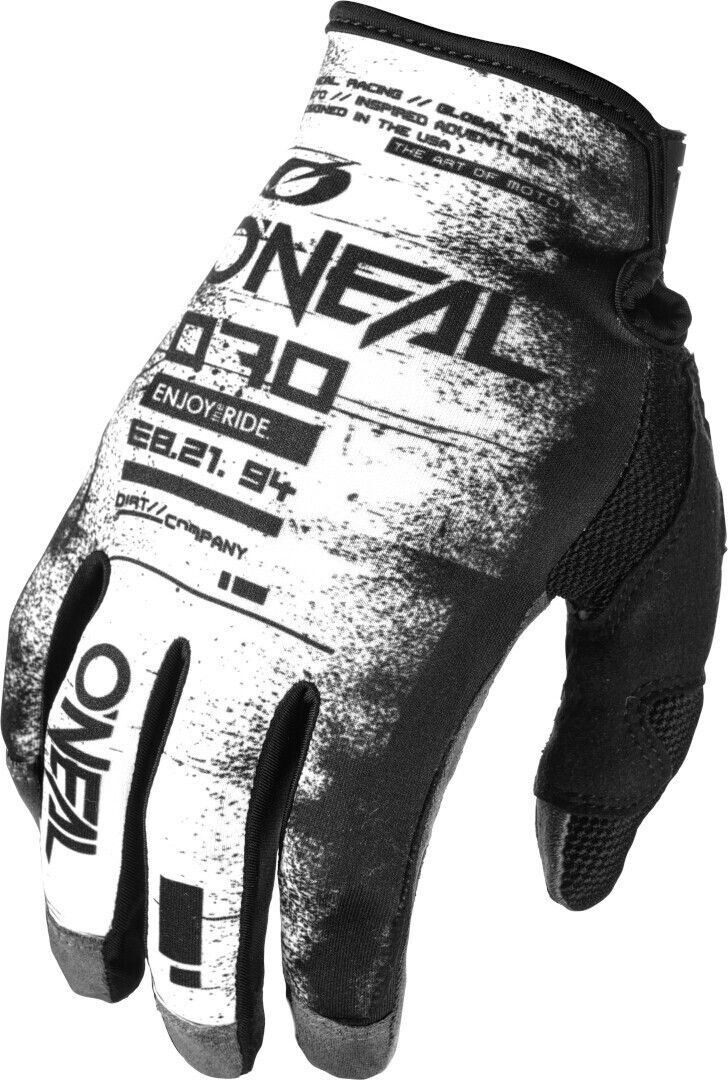 O'Neal Oneal Mayhem Scarz Motocross Gloves black/white